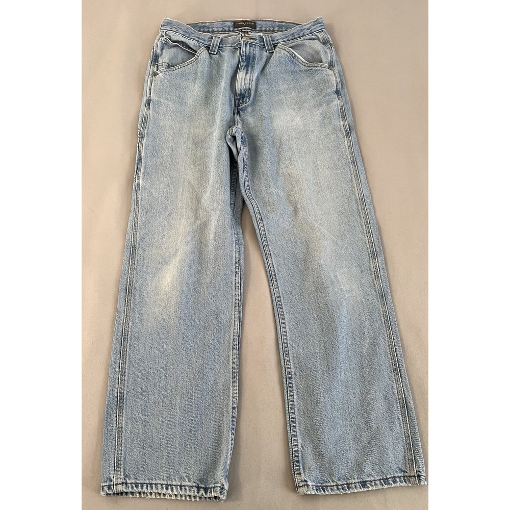 Saddlebred Carpenter Jeans Mens 34x32 (33 X30 ) Relaxed Workwear Denim Blue Y2K